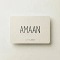 Amaanstudios e-gift card