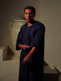 Men’s Gabardine Gandoura in Navy