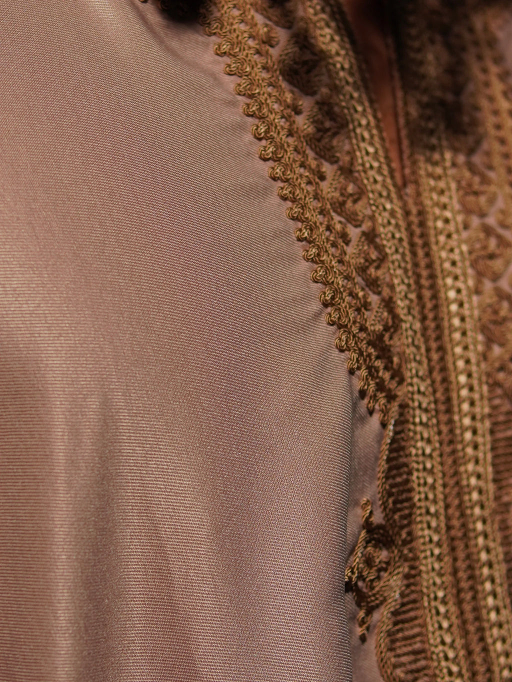 Men’s Gabardine Gandoura in Taupe