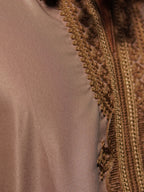 Men’s Gabardine Gandoura in Taupe
